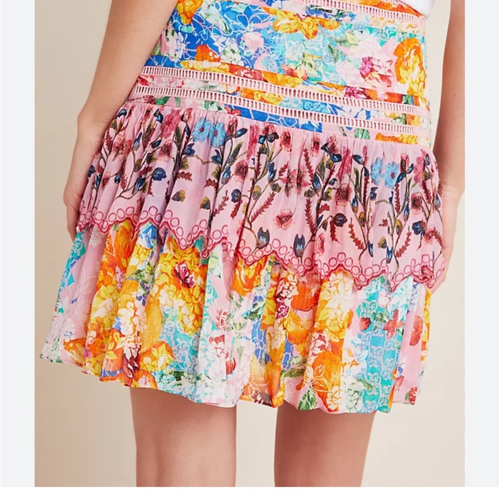 Anthro Bhanuni by Jyoti Mini skirt